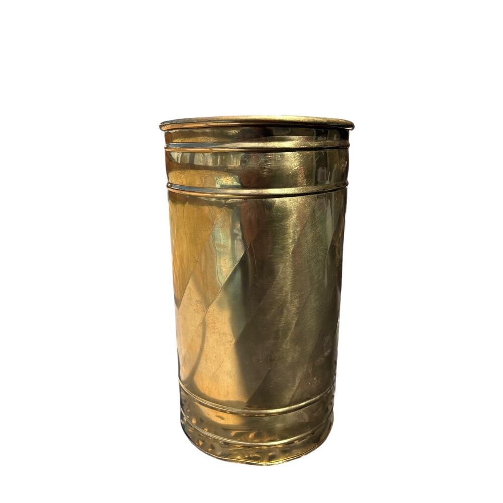 Brass Vase Vessel Vintage